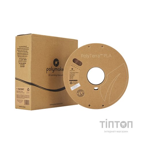Пластик для 3D-принтера Polymaker PLA PolyTerra 1,75mm 1kg EARTH BROWN (PM70907)