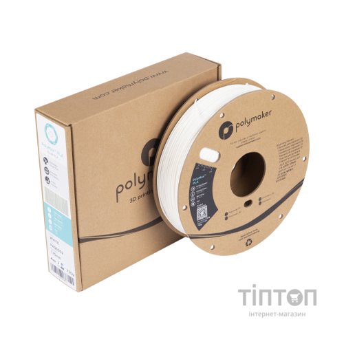 Пластик для 3D-принтера Polymaker TOUGH PLA 1,75mm 0,75kg WHITE (PA06002)