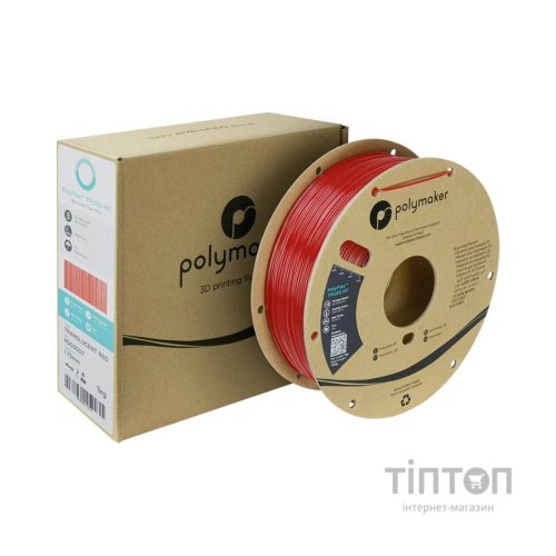 Пластик для 3D-принтера Polymaker TPU-95A HIGH SPEED 1,75mm 1kg TRANS RED (PD03007)