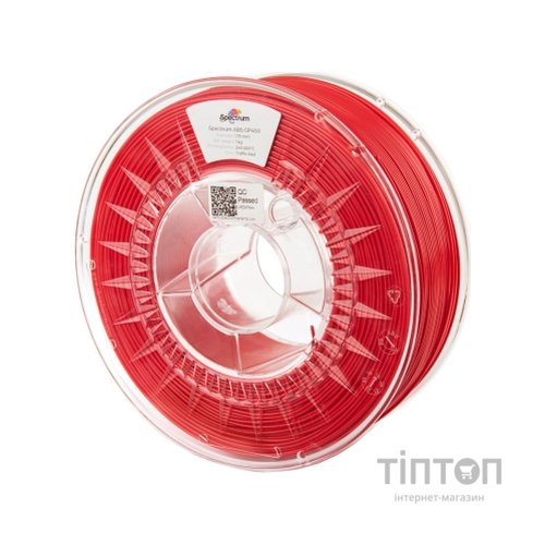 Пластик для 3D-принтера Spectrum ABS GP450 1.75mm 1kg TRAFFIC RED (80351)
