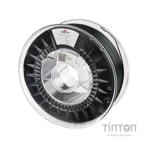 Пластик для 3D-принтера Spectrum ASA 275 1.75 mm 1kg DEEP BLACK (80302)