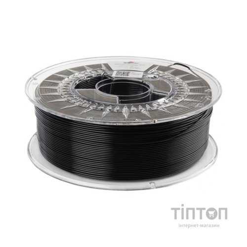 Пластик для 3D-принтера Spectrum PET-G Premium 1.75mm DEEP BLACK 1kg (RAL 9017) (80056)