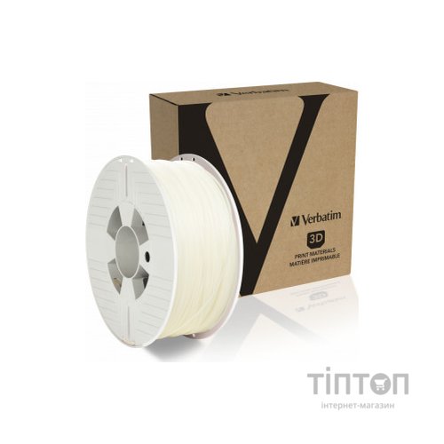 Пластик для 3D-принтера Verbatim ABS 1.75мм Natural/Milky 1kg (55028)