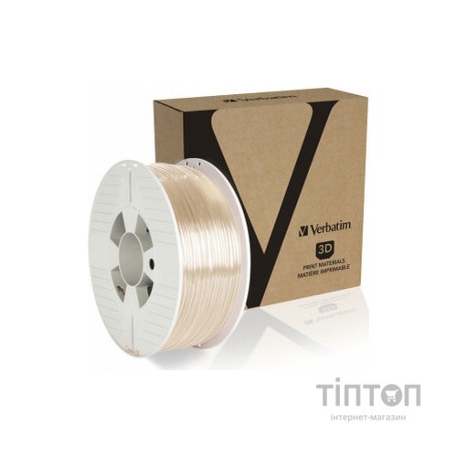 Пластик для 3D-принтера Verbatim PETG, 2,85 мм, 1 кг, clear (55059)
