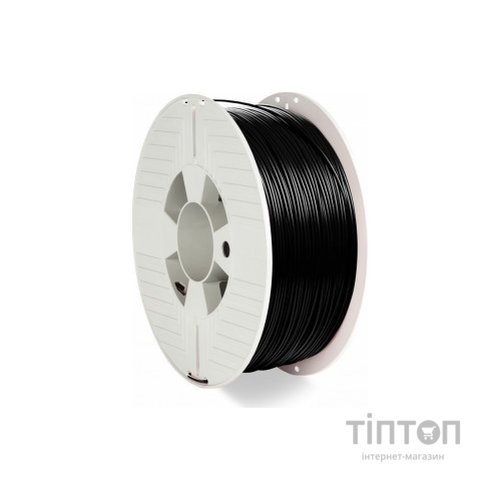 Пластик для 3D-принтера Verbatim PLA, 1.75 мм, 1кг, black (55318)