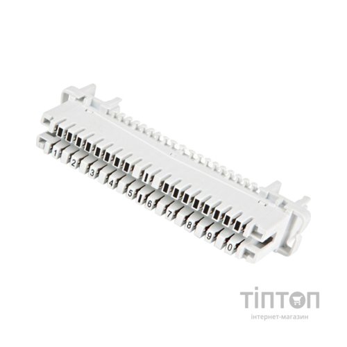 Плінт що розмикається Kingda 10-ти парний, нумер. 1-0 (KD-TM002)