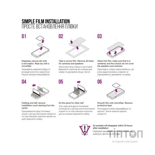 Плівка захисна Armorstandart Anti-Blue Blackview BV8800 (ARM75063)