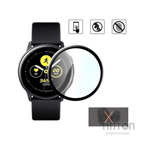Плівка захисна BeCover Samsung Galaxy Watch Active SM-R500 Black (706034)