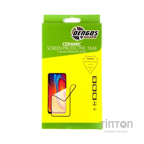 Плівка захисна Dengos Ceramic Film Xiaomi Redmi 9A/9C (black) (TGCF-11)