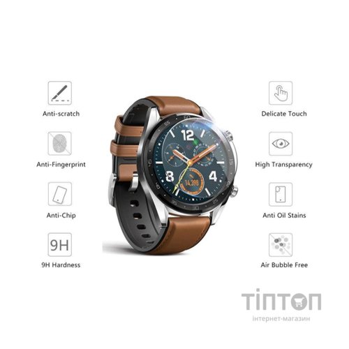 Плівка захисна Drobak Ceramics Huawei Watch GT 2 42mm (2 шт) (313105)