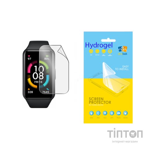 Плівка захисна Drobak Hydrogel Honor Band 6 (2шт) (313148) (313148)