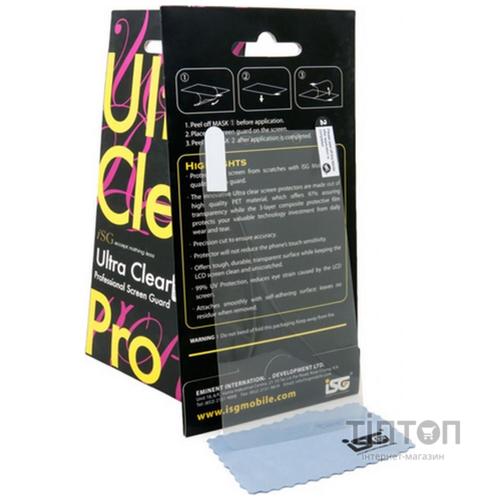 Плівка захисна iSG Ultra Clear Pro для Samsung Galaxy S6 Edge plus (SPF4252)