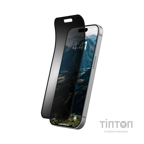 Плівка захисна UAG iPhone 16 Removable Privacy, Glass - Tint (14437011NA)