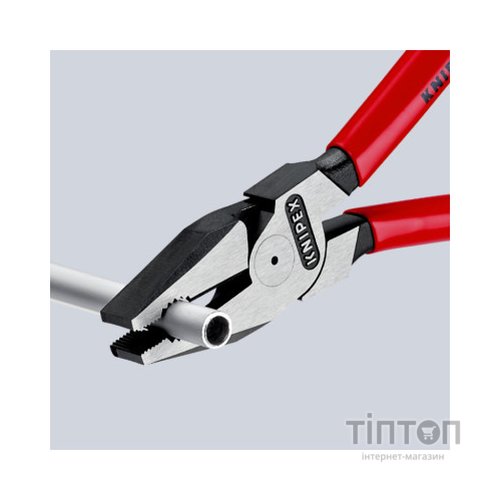 Плоскогубці KNIPEX 180мм (02 01 180)