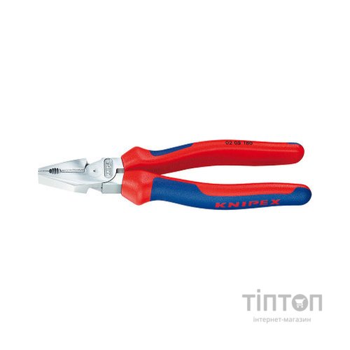 Плоскогубці KNIPEX 180мм (02 05 180)