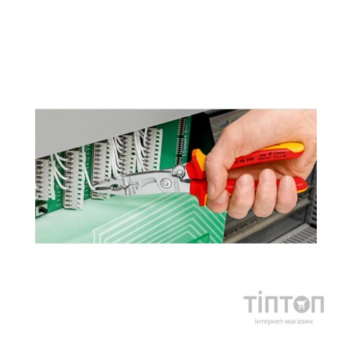 Плоскогубці KNIPEX для електромонтажних робіт (13 96 200)