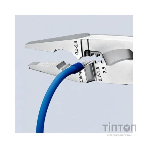 Плоскогубці KNIPEX електромонтажні (13 81 200)