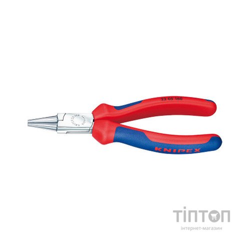 Плоскогубці KNIPEX круглогубці 160мм. (22 05 160)