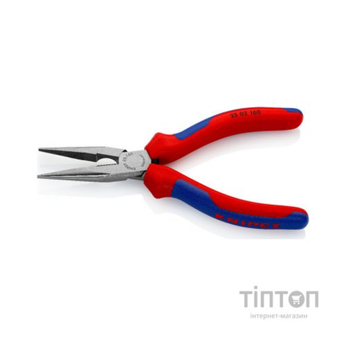 Плоскогубці KNIPEX круглогубці з ріжучими крайками (25 02 160)
