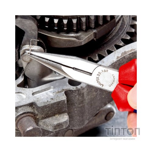 Плоскогубці KNIPEX круглогубці з ріжучими крайками (25 02 160)