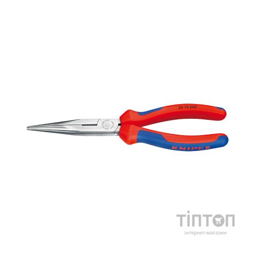 Плоскогубці KNIPEX круглогубці з ріжучими крайками 26 12 200 (26 12 200)