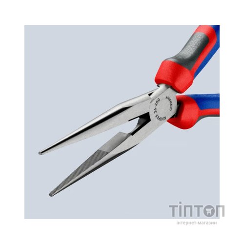 Плоскогубці KNIPEX круглогубці з ріжучими крайками 26 12 200 (26 12 200)
