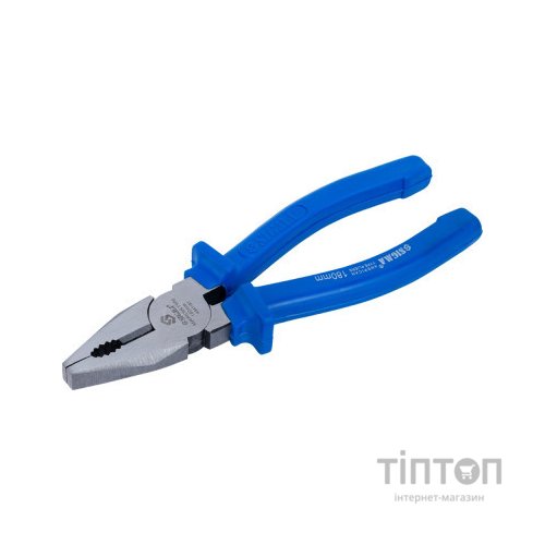 Плоскогубці Sigma 180мм сині (4341181)
