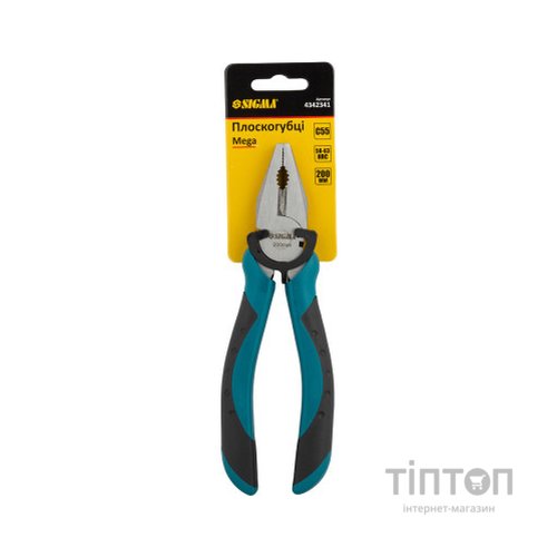 Плоскогубці Sigma 200мм Mega (4342341)