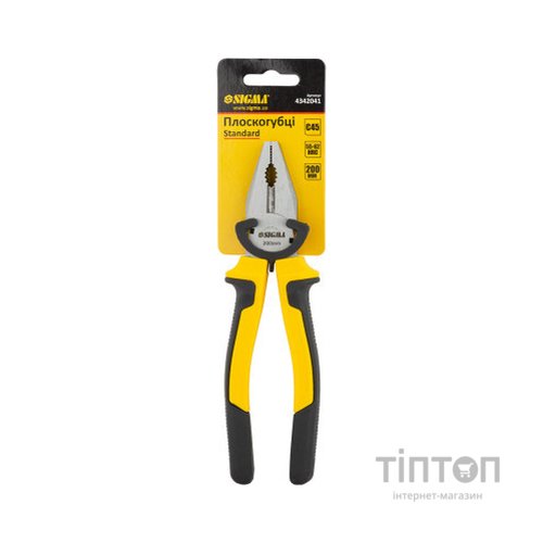 Плоскогубці Sigma 200мм Standard (4342041)