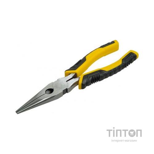 Плоскогубці Stanley "Cushion Grip" удлин. губки L=150мм.