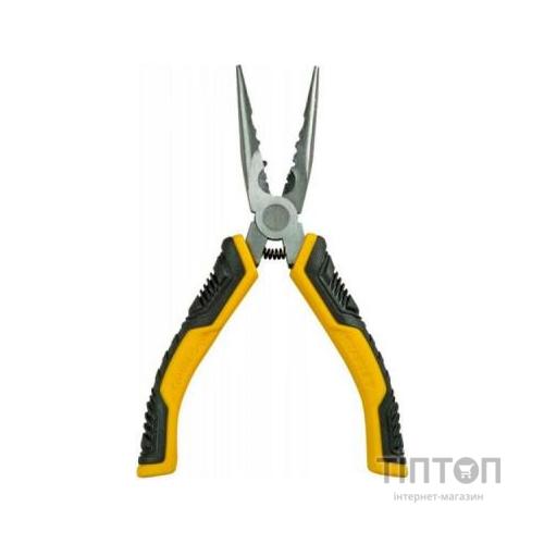 Плоскогубці Stanley "Cushion Grip" удлин. губки L=150мм.