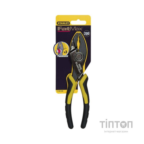 Плоскогубці Stanley FatMax Slip Joint переставні сантехнічні (0-84-646)
