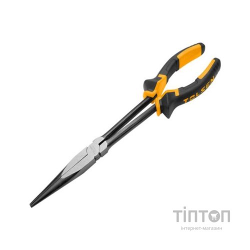 Плоскогубці Tolsen довгогубці подовжені 280 мм Ерго рукоятки (10290)