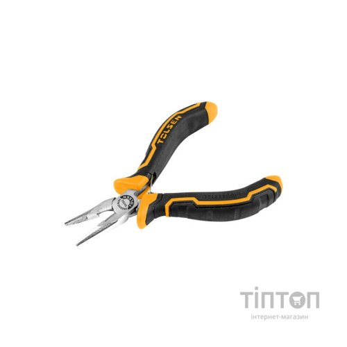 Плоскогубці Tolsen міні-довгогубці комбіновані 115 мм Ерго рукоятки (10352)