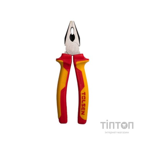 Плоскогубці Tolsen Premium діелектричні VDE 200 мм (V16008)