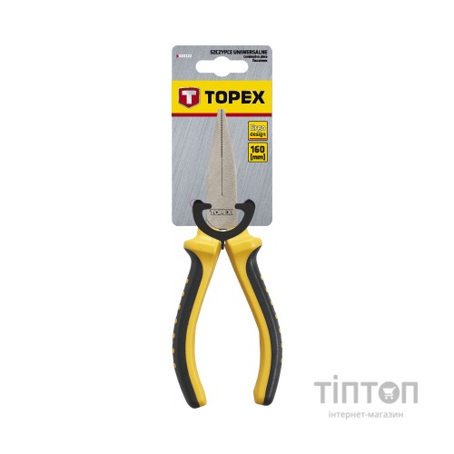 Плоскогубці Topex 160 мм (32D108)