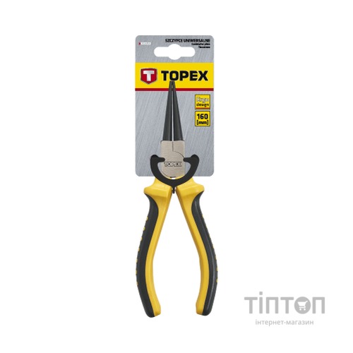 Плоскогубці Topex круглогубцы, 160 мм (32D109)