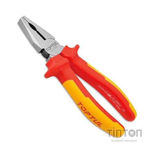 Плоскогубці Toptul електрика 7" 1000V VDE (DGCA2207)