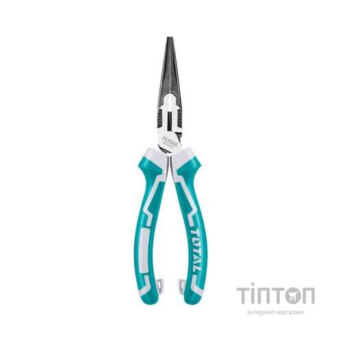 Плоскогубці Total удлиненные губки, усиленные L=200мм. (THT220806S)