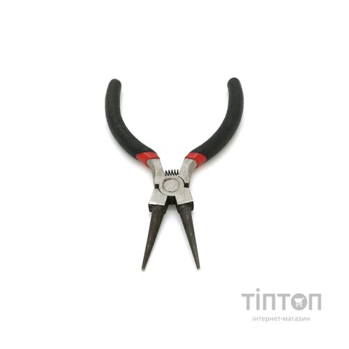 Плоскогубці Voltronic круглогубці, чорні ручки, 130х25, 80гр (YT-CD125х30)