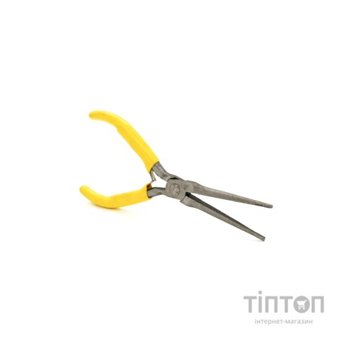 Плоскогубці Voltronic круглогубці, жовта ручка, 125мм, 55гр (YT-MYTEC125R)