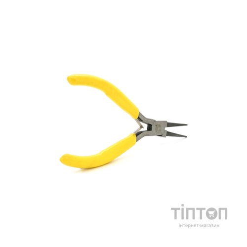 Плоскогубці Voltronic круглогубці жовті ручки, 125мм, 55гр (YT-MYTEC125Long)