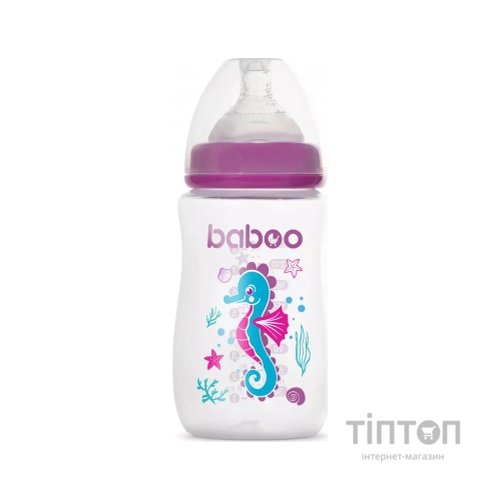 Пляшечка для годування Baboo Морський коник 250 мл (3-114)