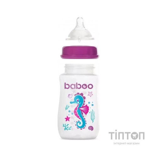 Пляшечка для годування Baboo Морський коник 250 мл (3-114)