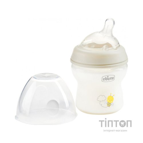 Пляшечка для годування Chicco Natural Feeling Color 150 мл +0 міс Беж (81311.30)