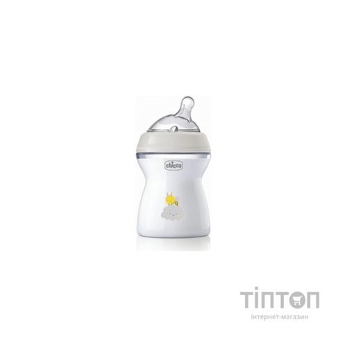Пляшечка для годування Chicco Natural Feeling силікон середній потік 250мл бежовий (81323.30)
