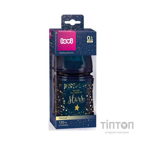Пляшечка для годування Lovi Stardust 120 мл (21/587)