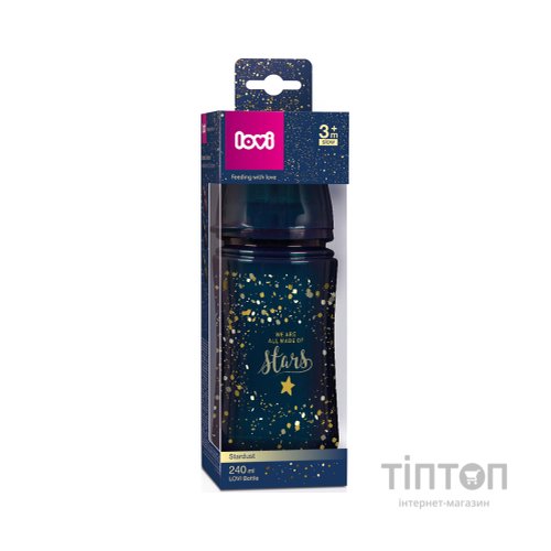Пляшечка для годування Lovi Stardust 240 мл (21/585)
