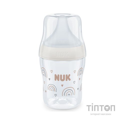 Пляшечка для годування Nuk Perfect Match S Веселка, пластикова, 150 мл (3954131)