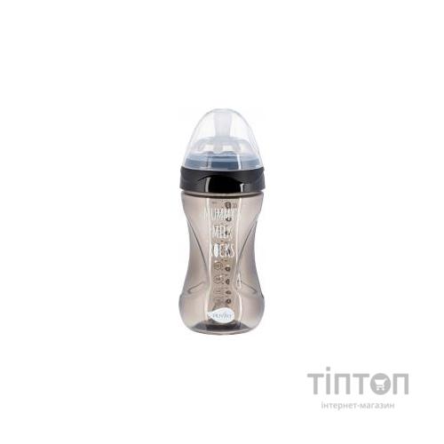 Пляшечка для годування Nuvita Mimic Cool 250мл чорна (NV6032BLACK)